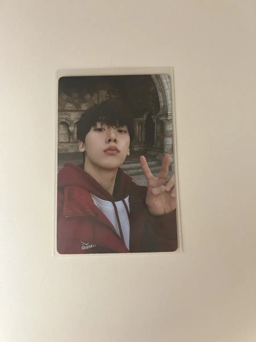 Yoon Sanha Esquire photobook Transfer of photo cards