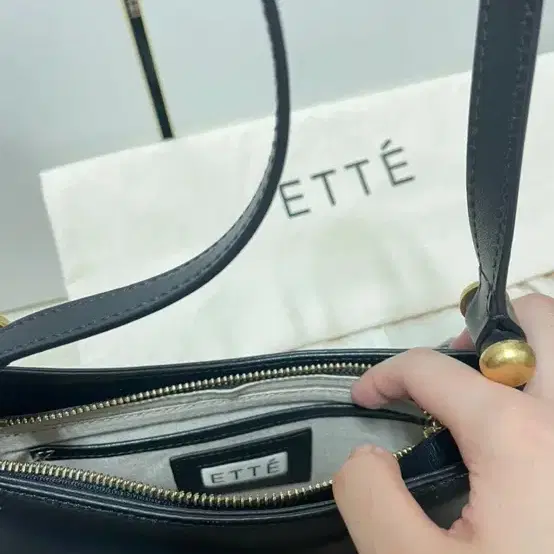 에테 ETTE 아테라 백, 미니 바게트 백