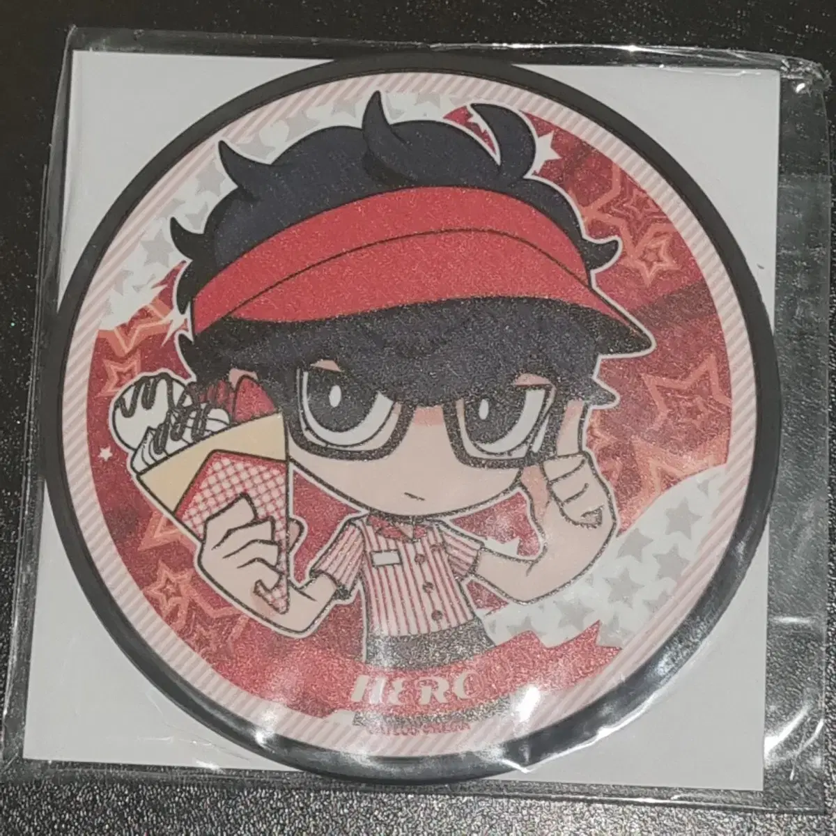 Persona5 Tactica Marion Crepe Collab 5 Zuu Joker Rubber Coaster