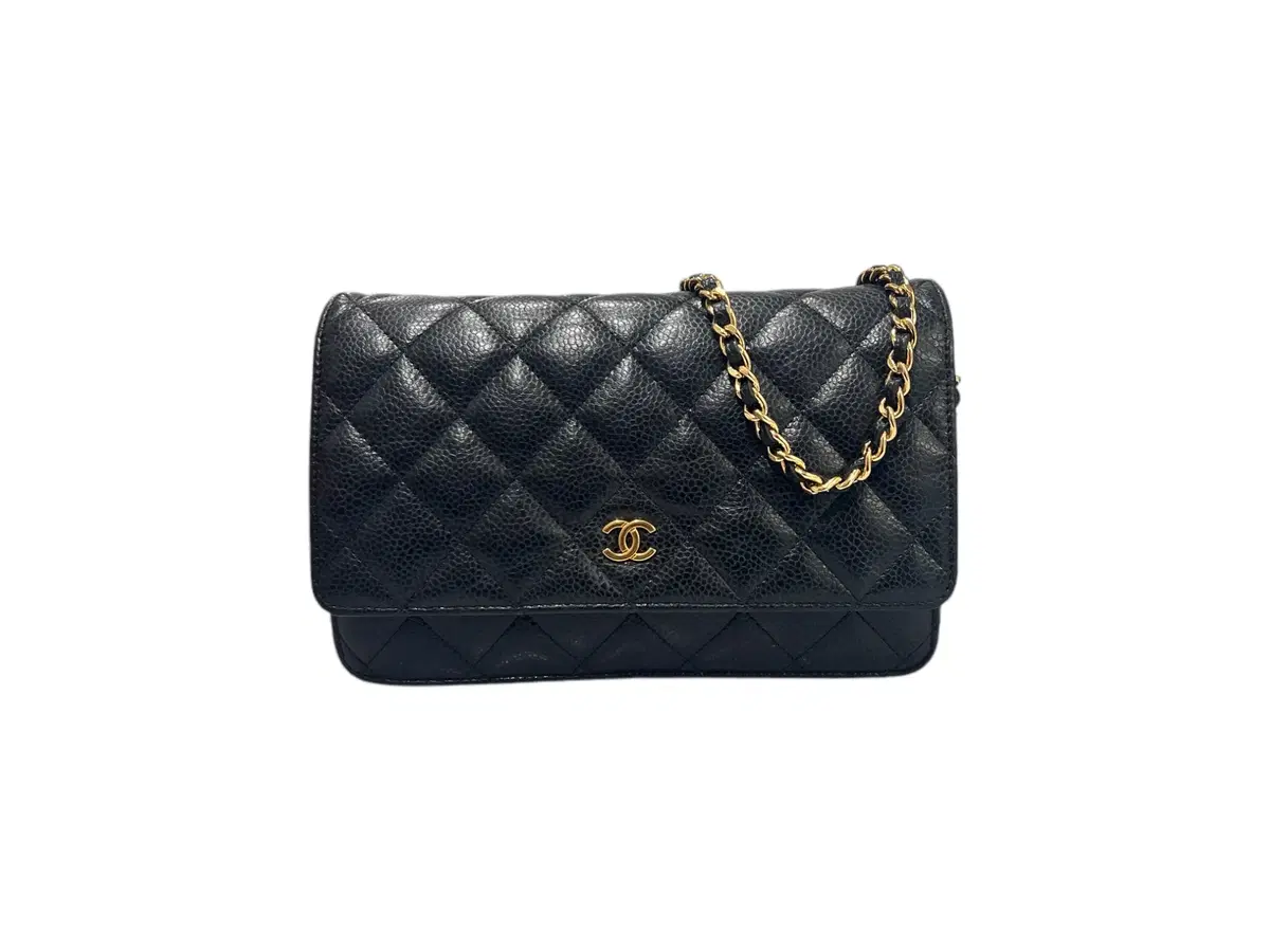 Chanel Caviar WOC Changing Bag Crossbody Keum