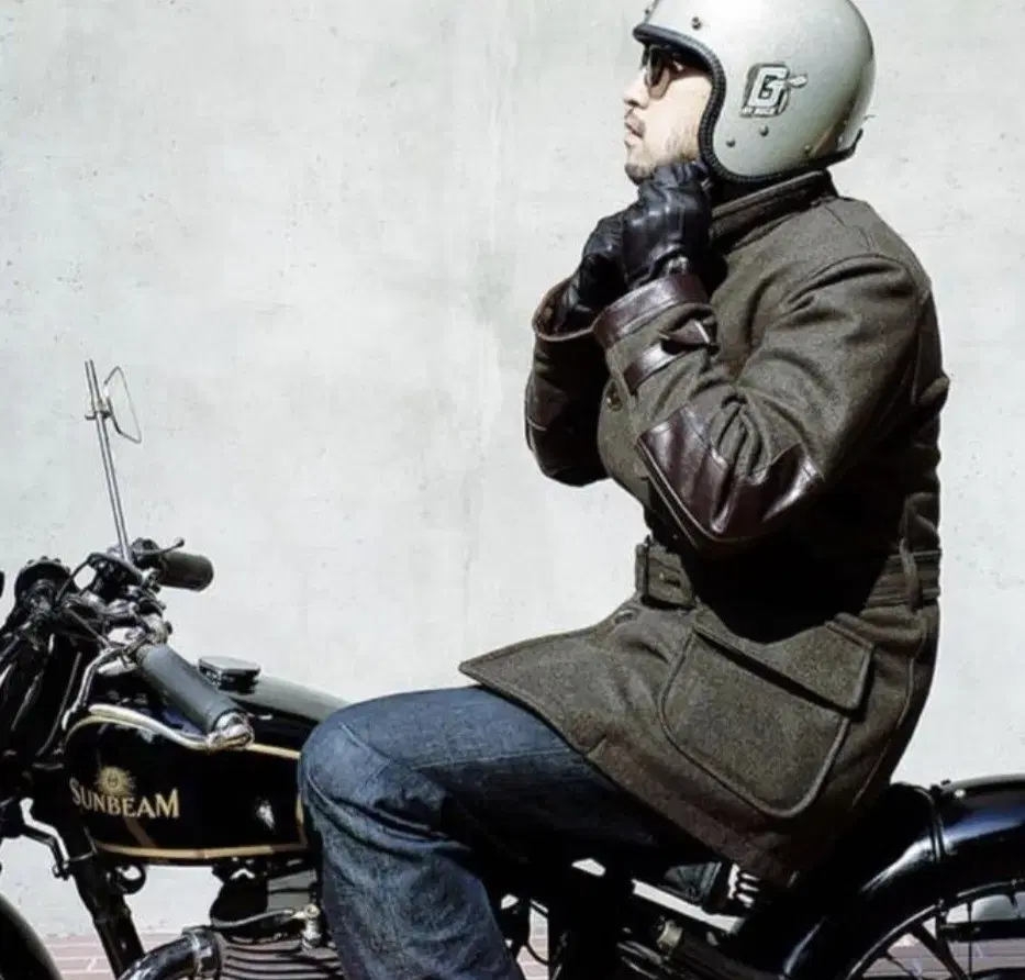 AddictClose Classic Motorcycle Coat 40