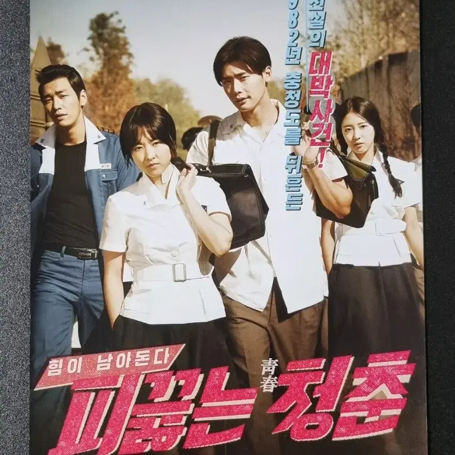 [영화팜플렛] 피끓는청춘 (2014) 박보영 이세영 이종석 영화전단지