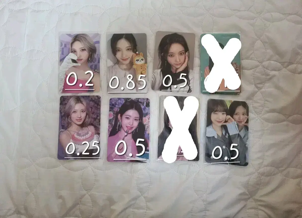 ive photocard sell(gaeul,wonyoung,leeseo,unit)