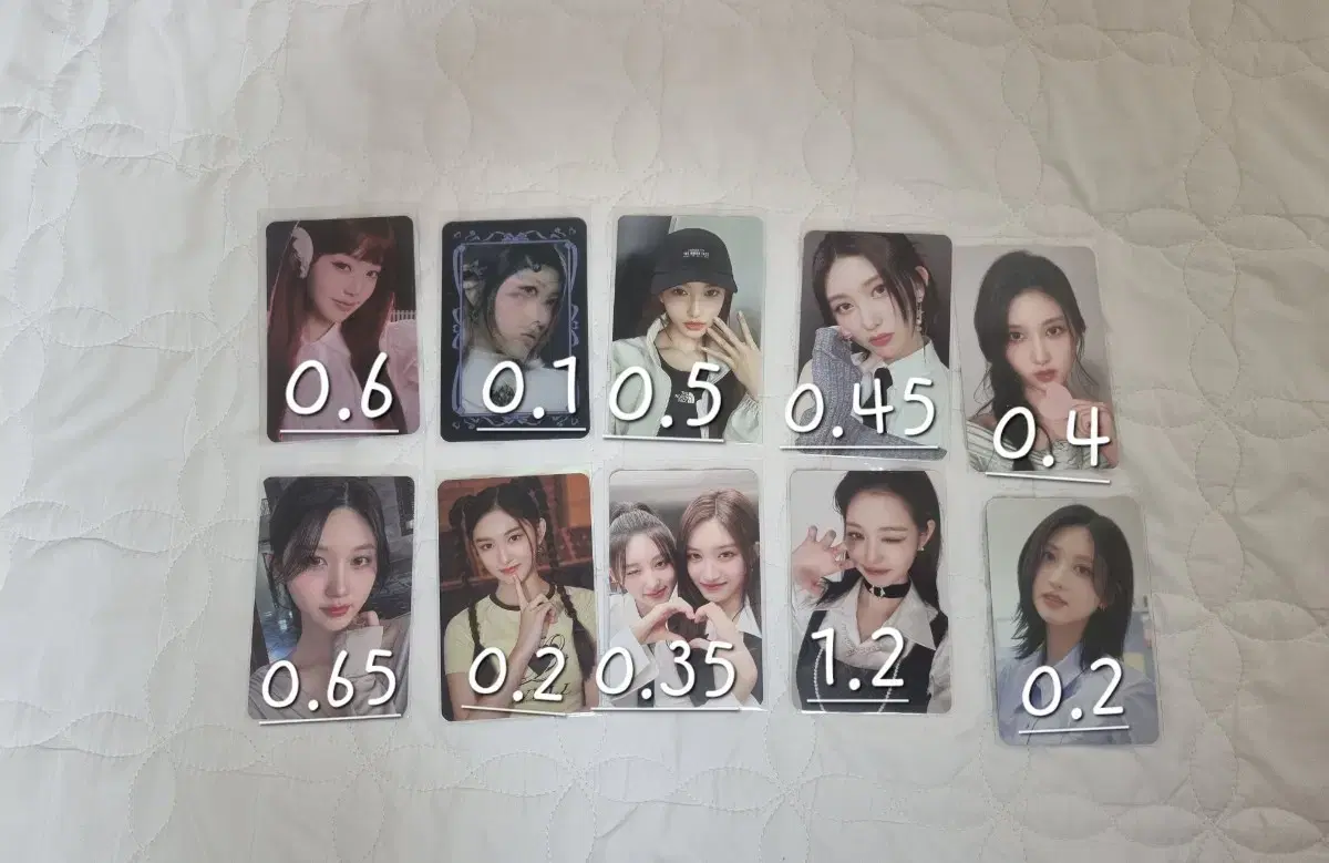 ive photocard sell(gaeul,wonyoung,leeseo,unit)