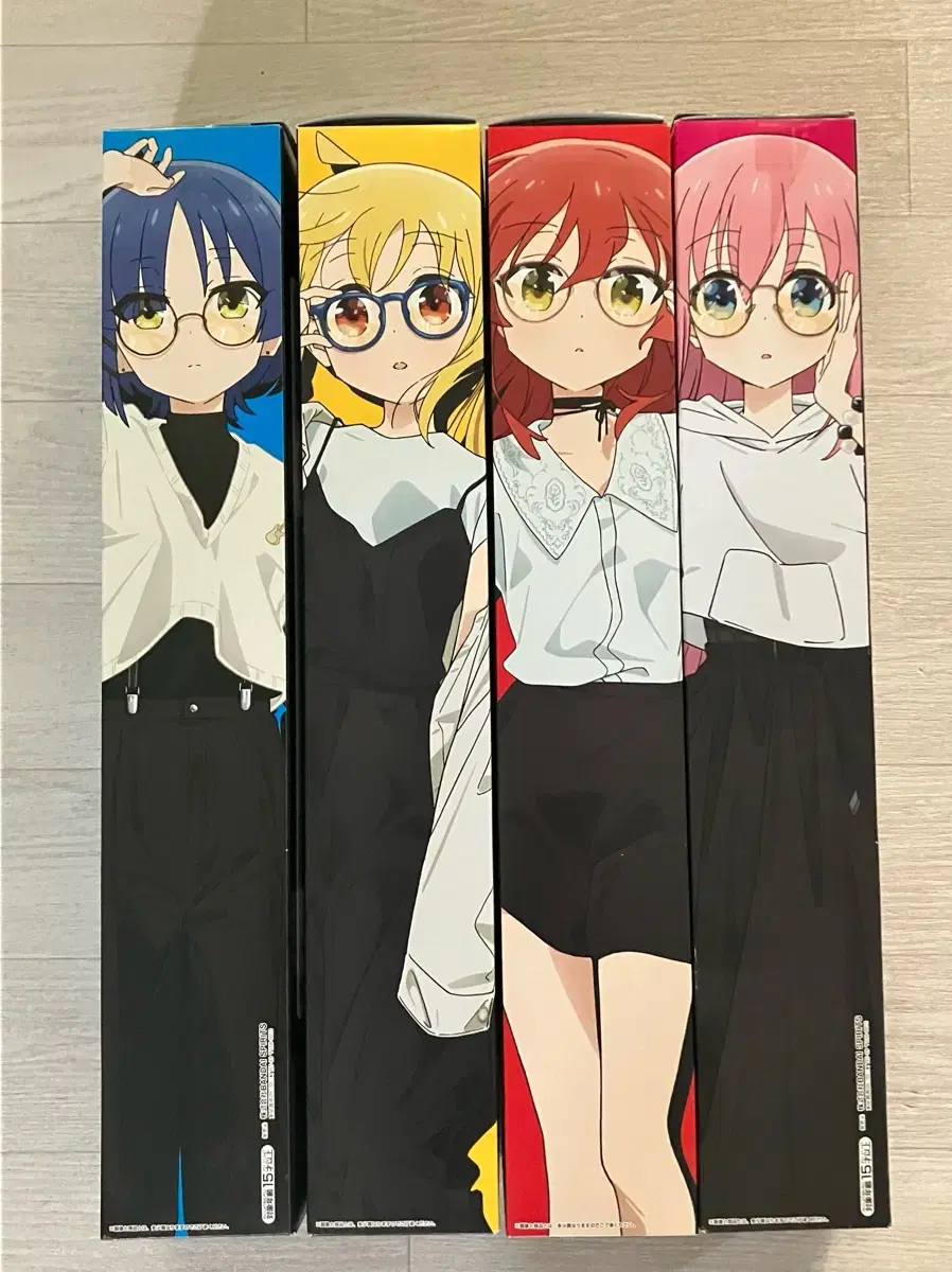 Botchderock Ichibankuji First Lottery poster 4 types