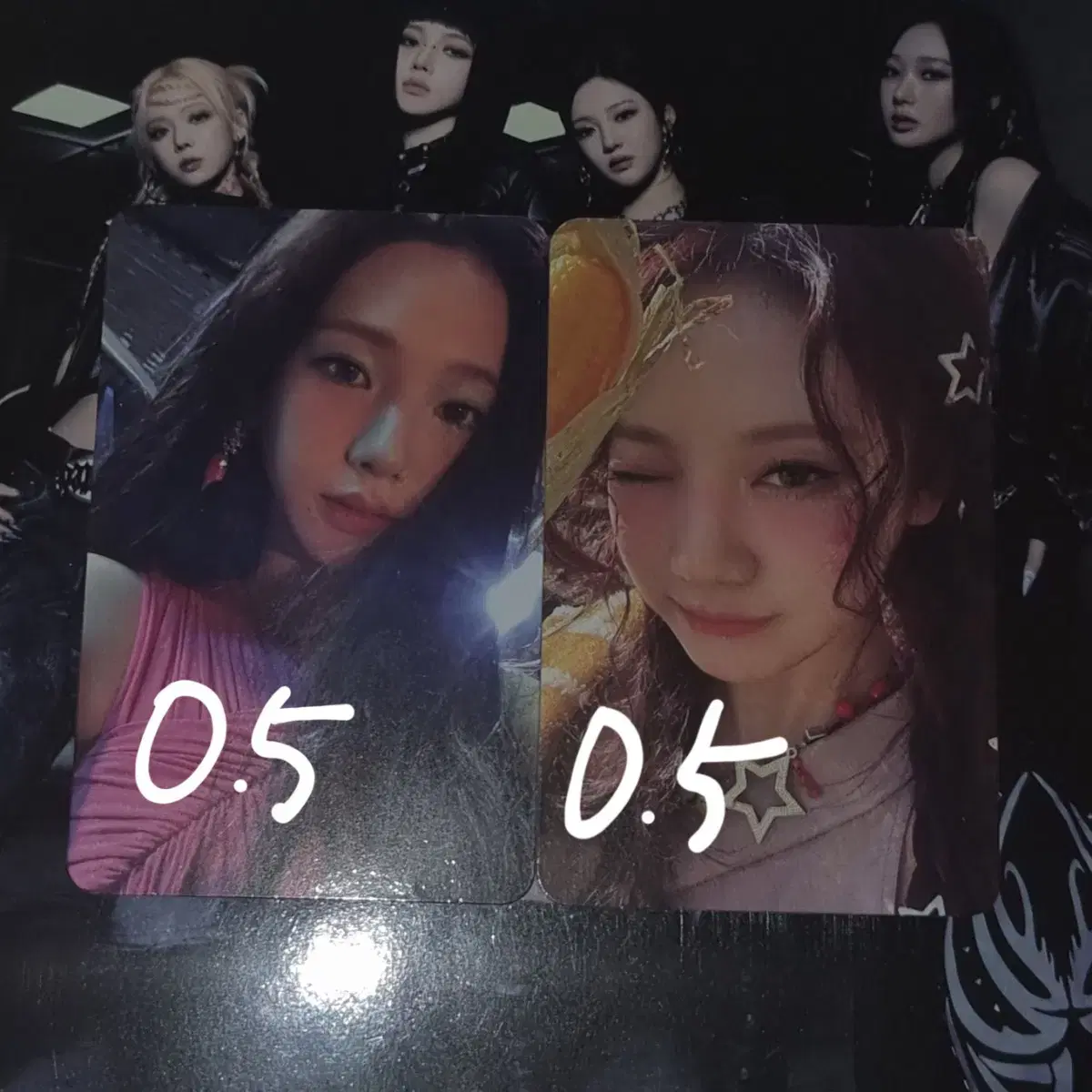 aespa karina ningning armageddon jin version photocard