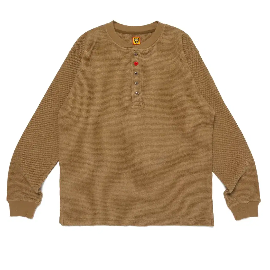 휴먼메이드 HENLEY NECK L/S T-SHIRT 새상품 L