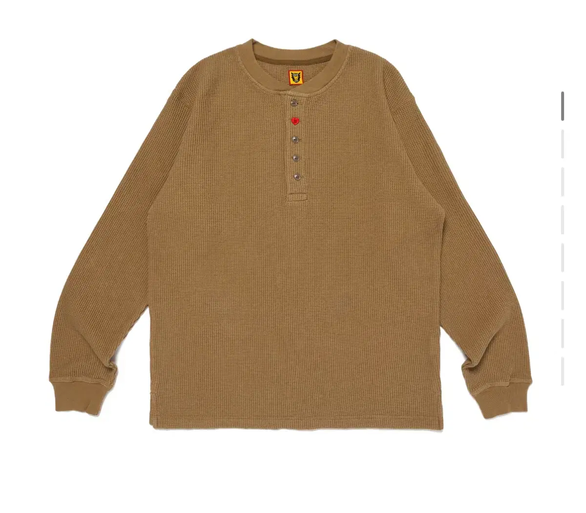 HUMANMADE HENLEY NECK L/S T-SHIRT New Arrivals L