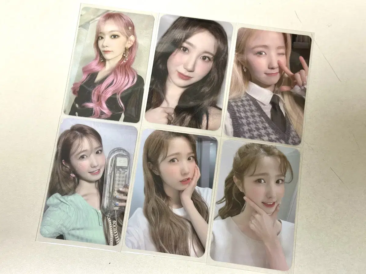 iz*one photocard wts sakura naturallytomisemanemerserafimbuncheolmirrorlordpanorama