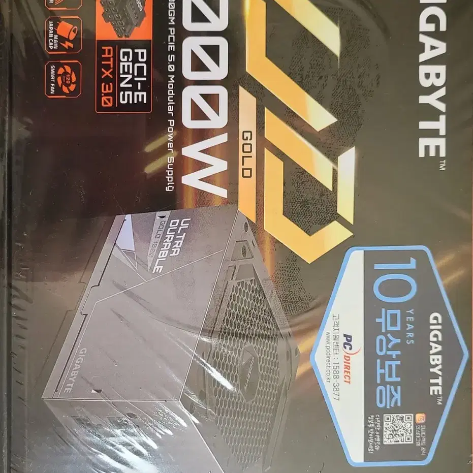 GIGABYTE 1000W 80PLUS GOL 신품파워