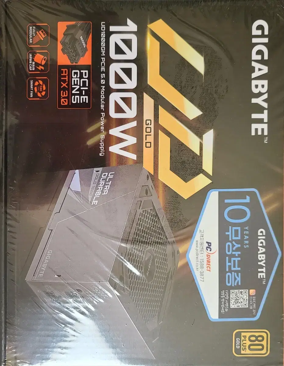 GIGABYTE 1000W 80PLUS GOL 신품파워