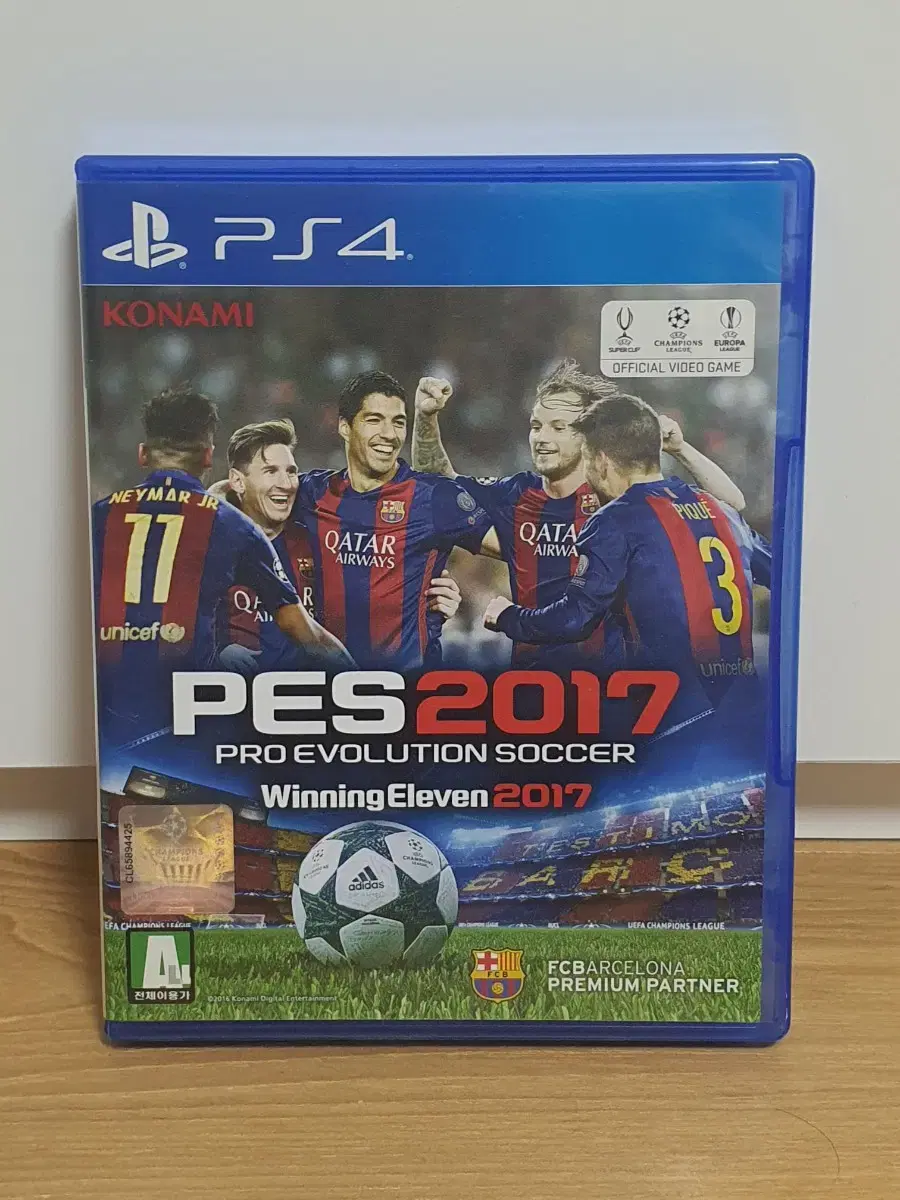 ps4 위닝일레븐 pes 2017