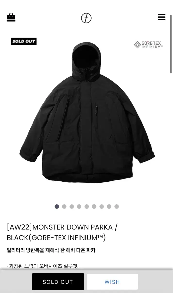 [2] Shape Gore-Tex Monster Down Parka