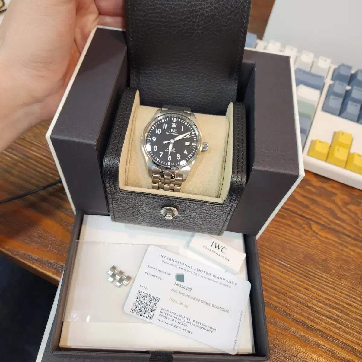 iwc 마크20 검판