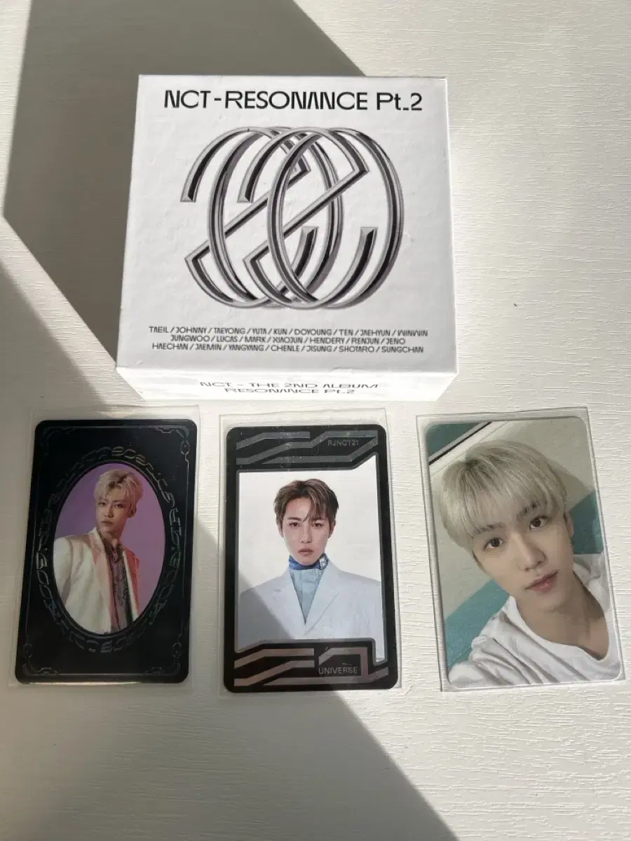 courierpo)nct resonance album photocard jaemin renjun