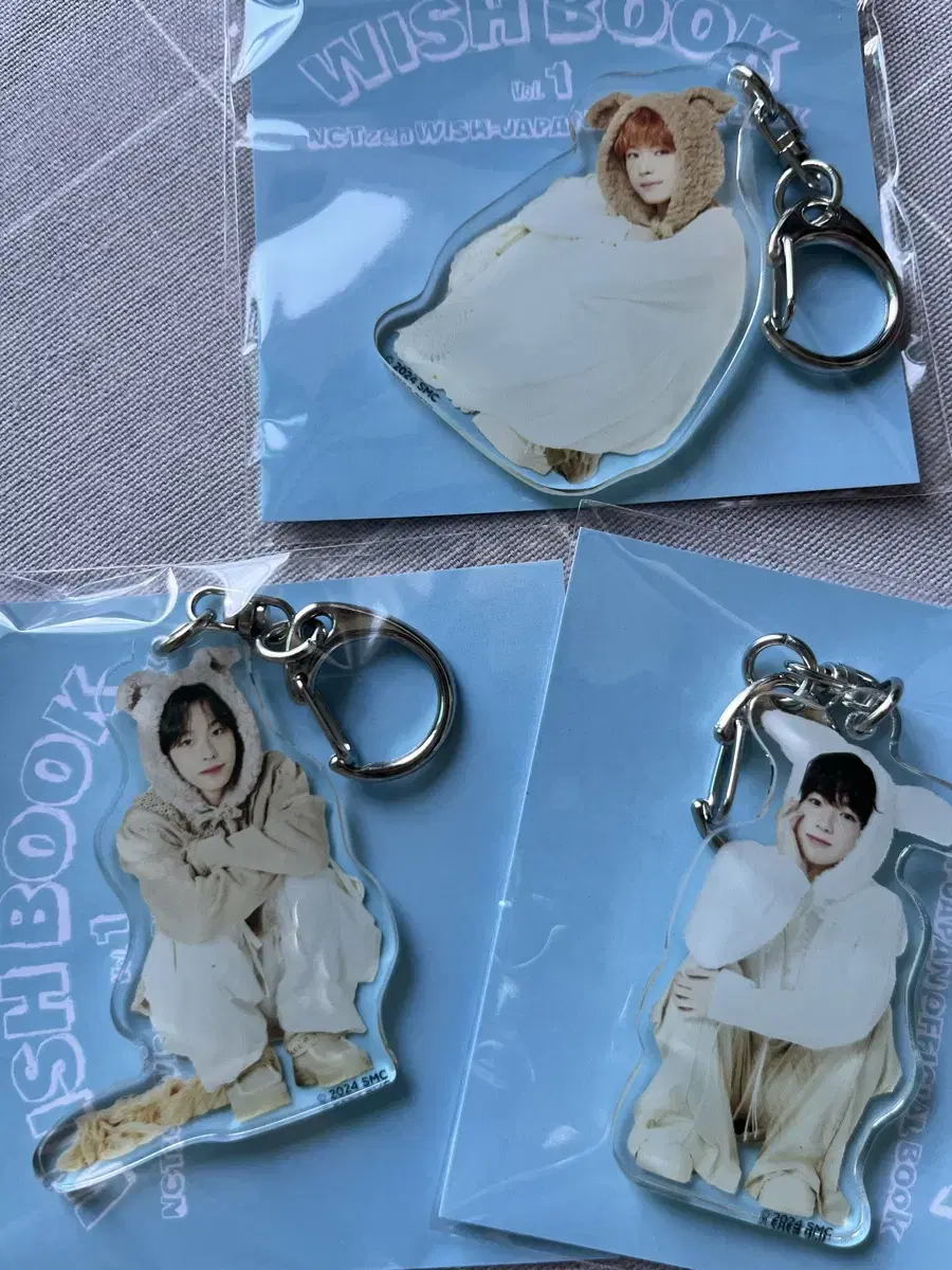 (In-kind) Yuushi riku Sakuya Japan Wish Book Keyring