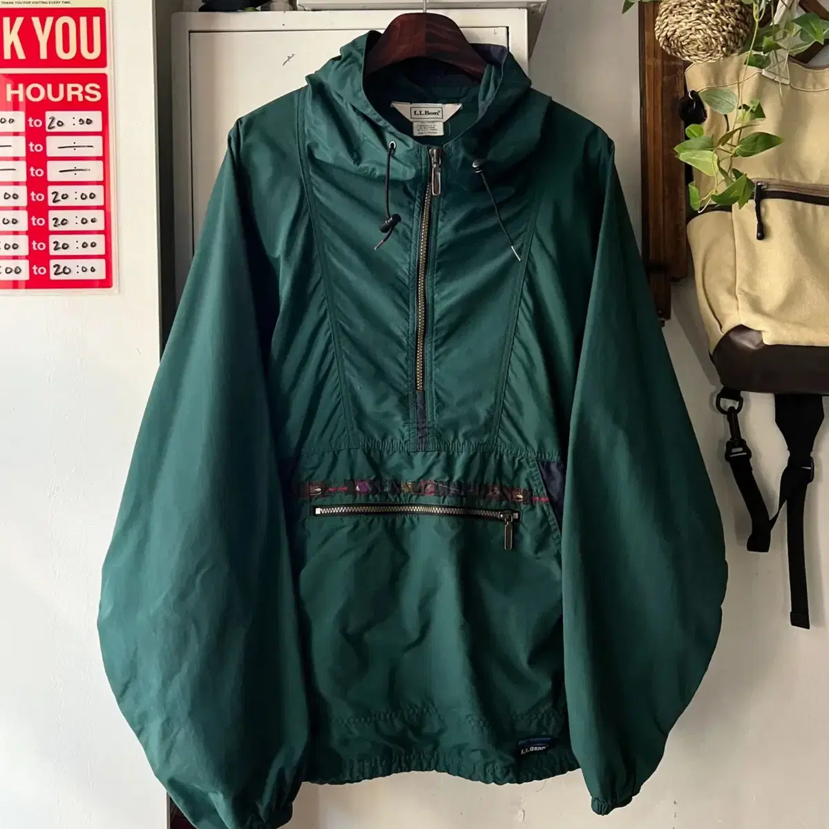 [XL]90's L.L BEAN USA 엘엘빈 아노락 아웃도어 자켓