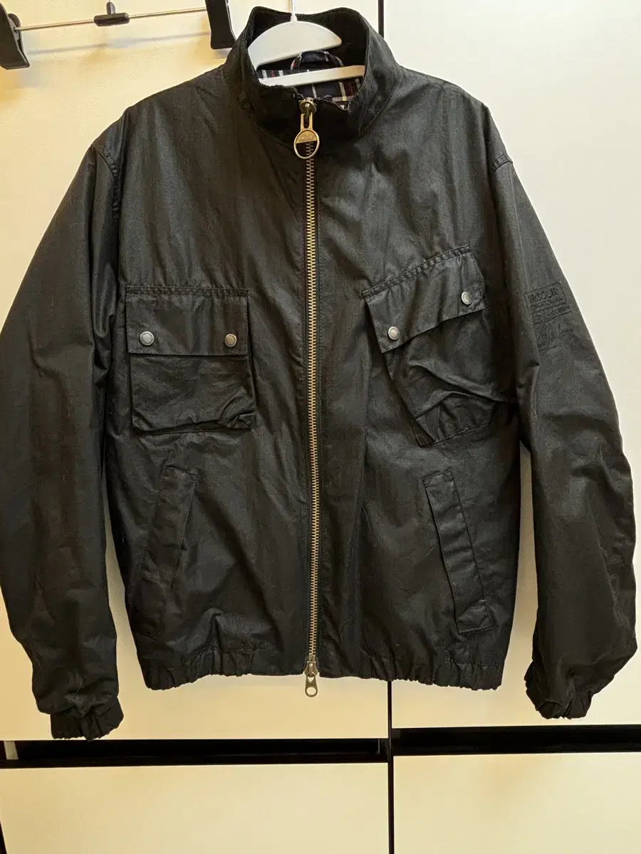 Barbour Steve McQueen Collection Roslyn wax jacket black M