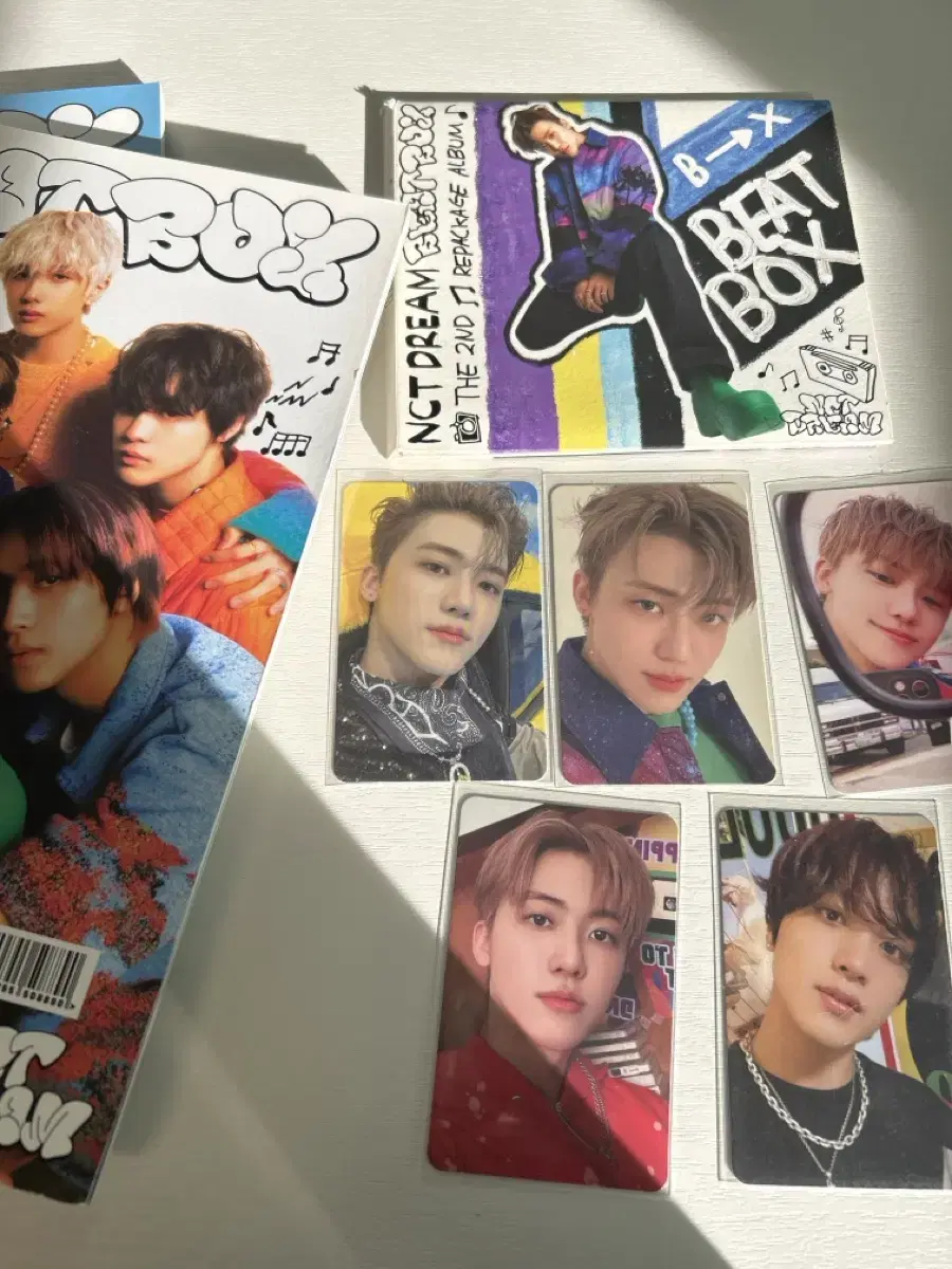 NCT beatbox album photocard jaemin haechan