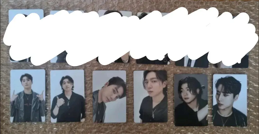 Day 6 Bandaid square vahn album Rock Band ver photocard Photo kard