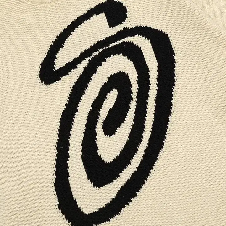 stussy 모기향 s 클래식 라운드 니트