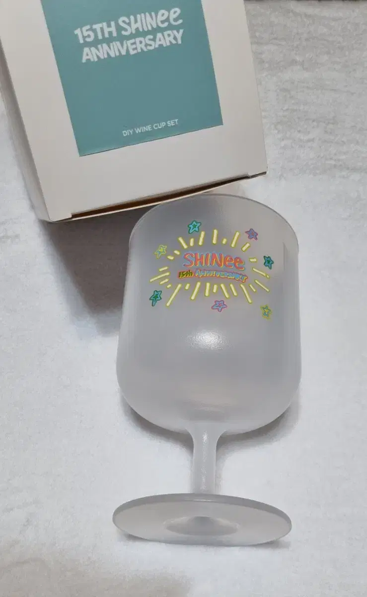 SHINee 15th Anniversary DIY WINE CUP SET key Excluding the bizarre version photocard 