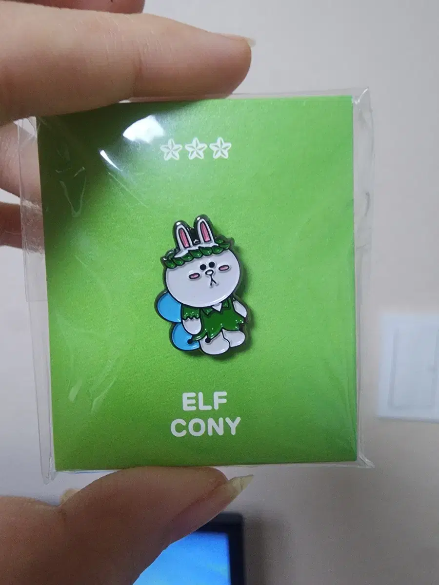 Line Friends Rangers Connie the Elf Badge