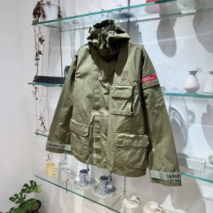 휴먼메이드 military silhouette jacket