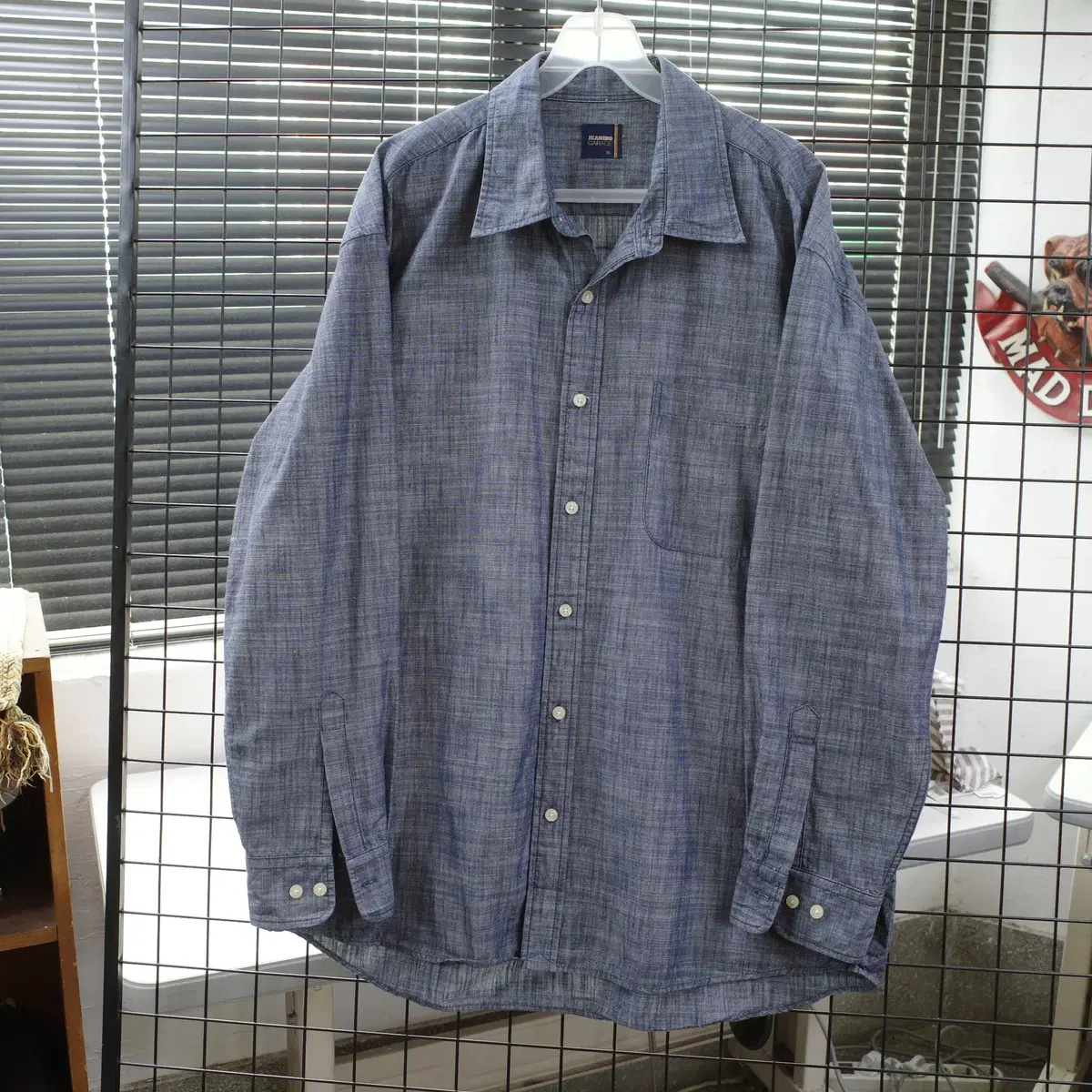 JEANING GARAGE Chambray shirt