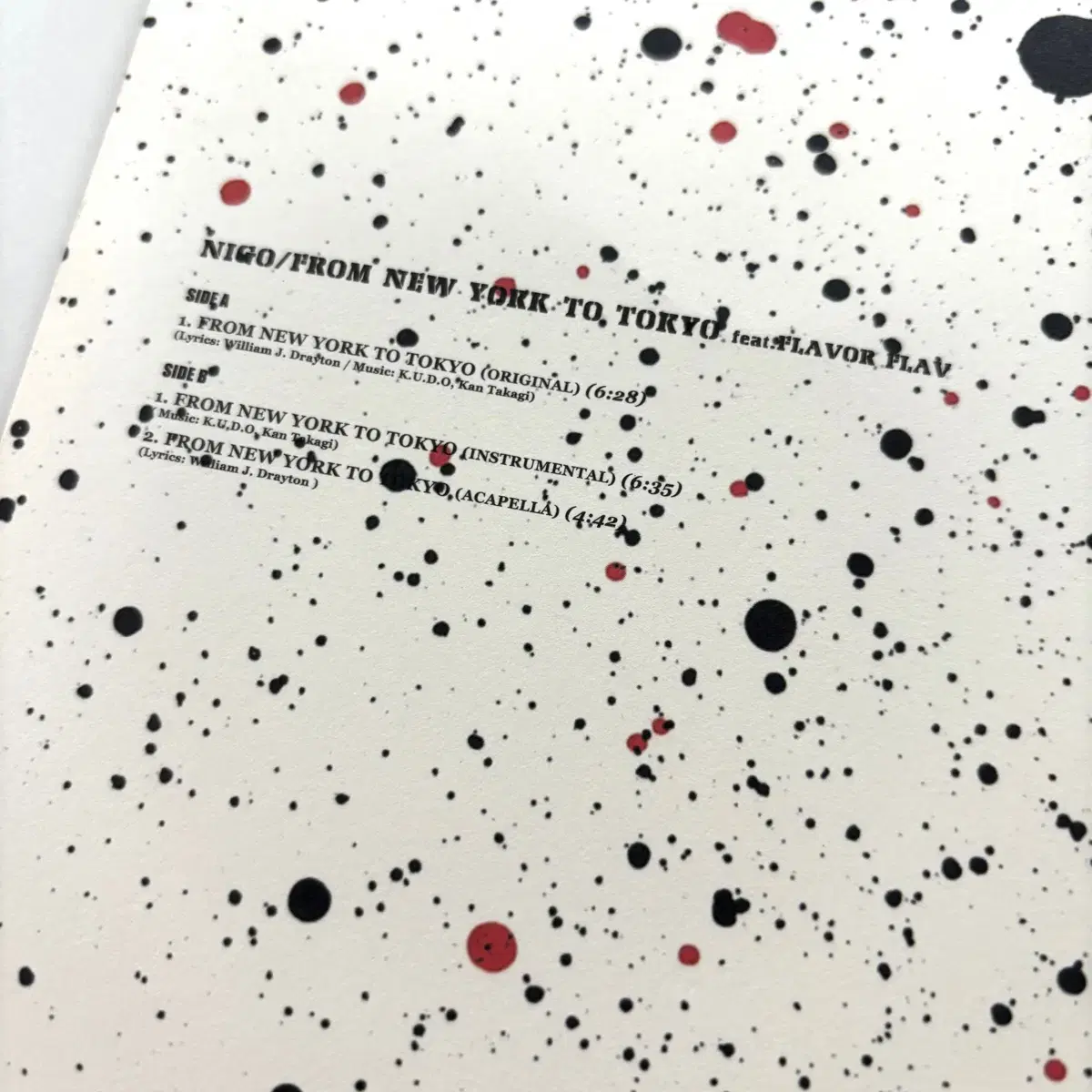 Nigo - From New York To Tokyo 12" Vinyl