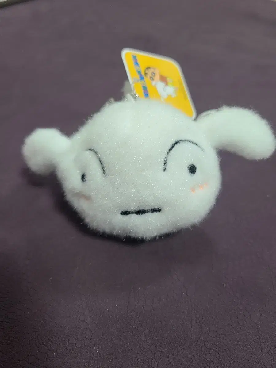 짱구는못말려 흰둥이 미니인형 키링[8cm)