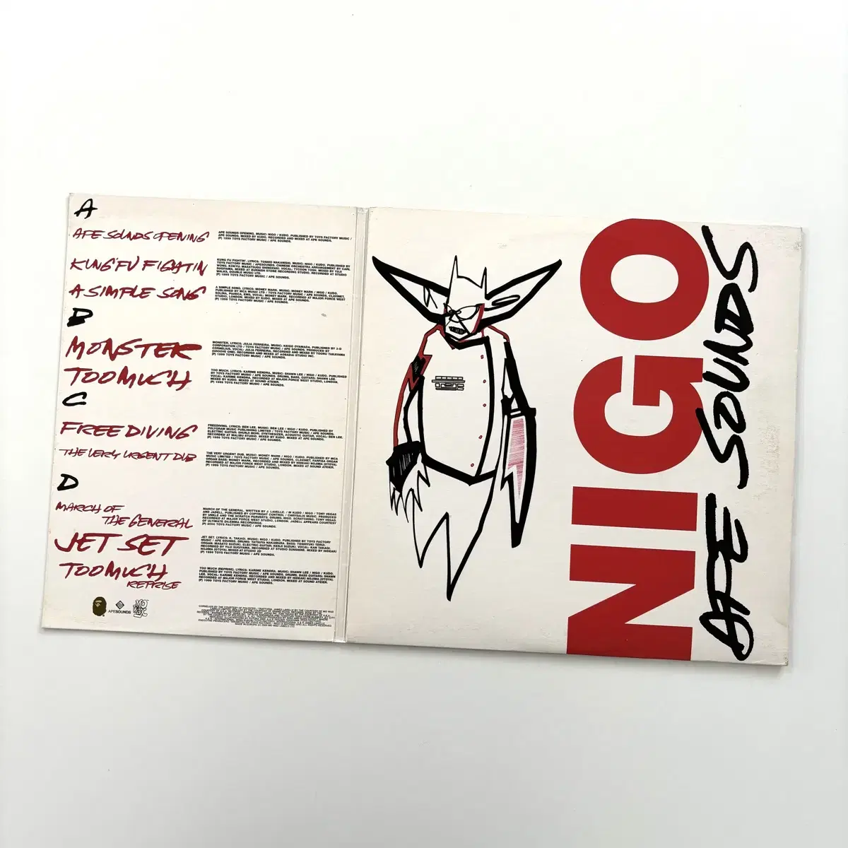 Nigo - Ape Sounds , 2000 Mo'wax VINYL