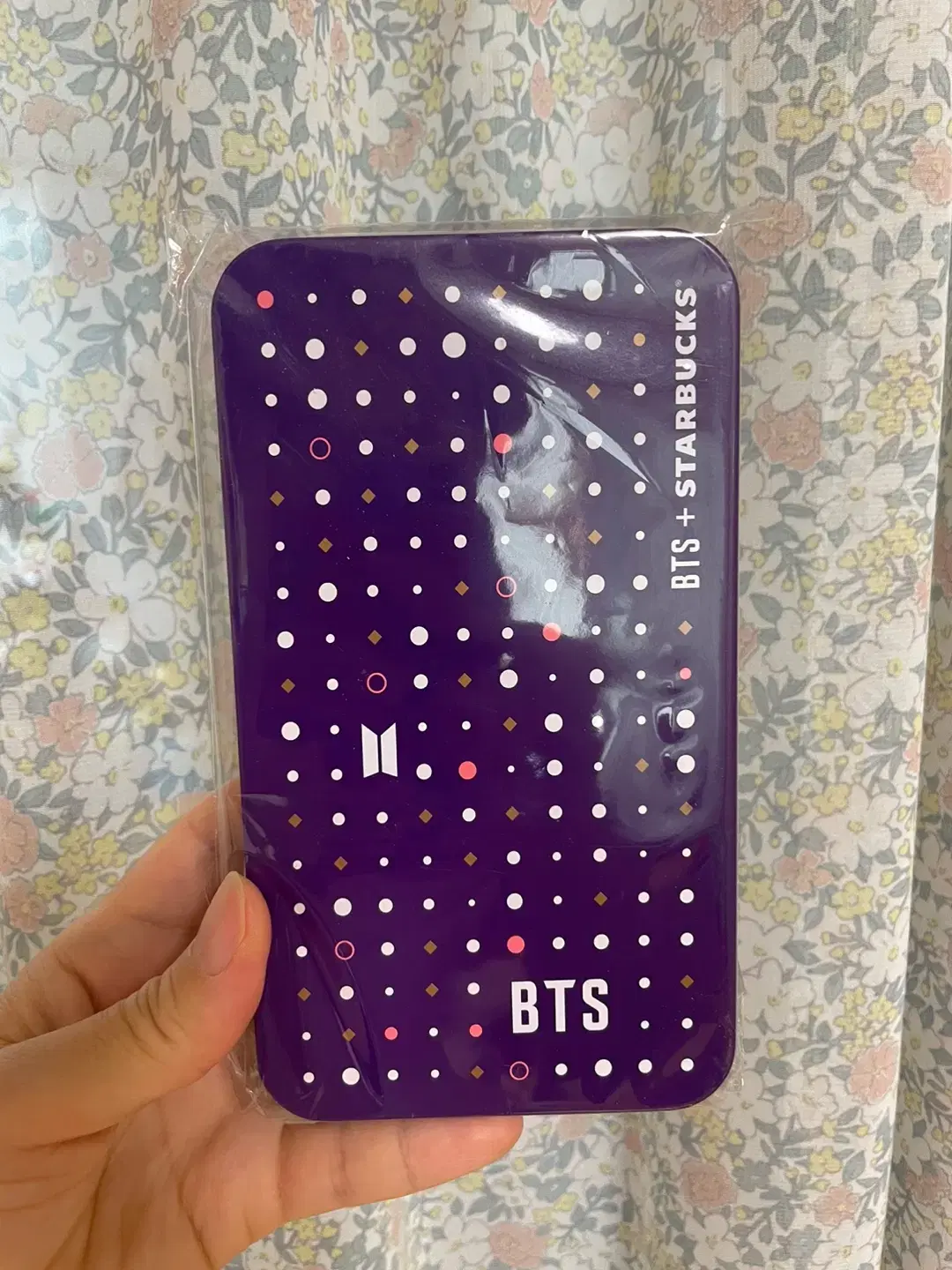 BTS Starbucks Collaboration Tesla keyring (unsealed)