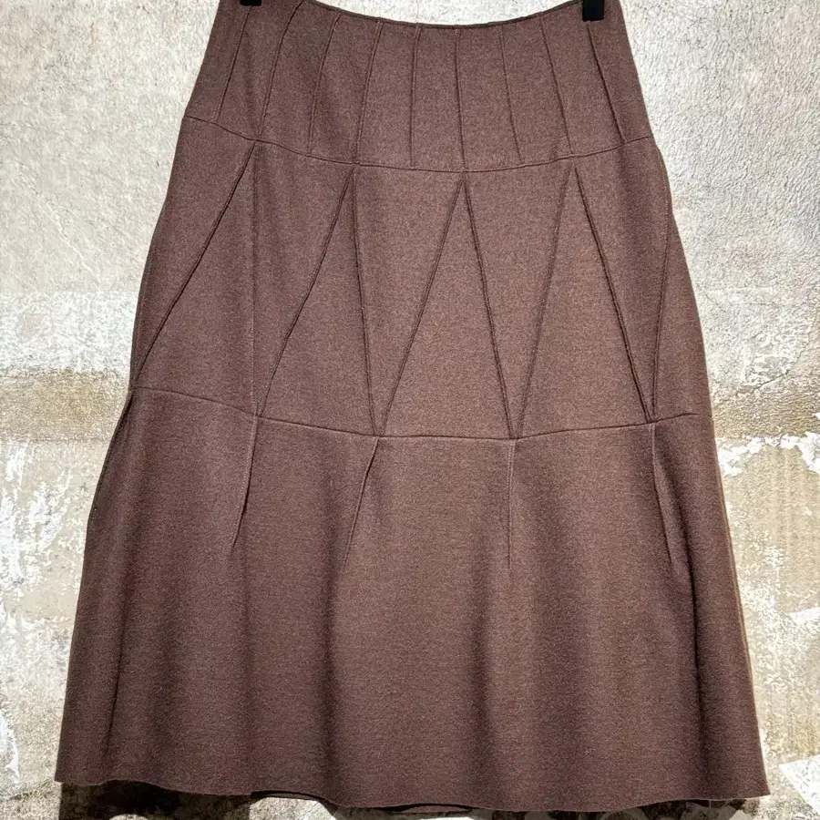 SYBILLA Piping Midi Skirt