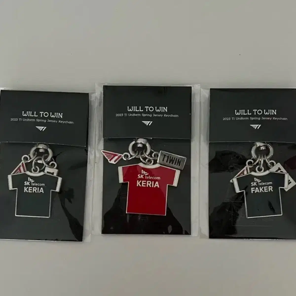 T1 Faker Keria Uniform Keyring/Owner Keria Coaster/Faker National Veteran's Department