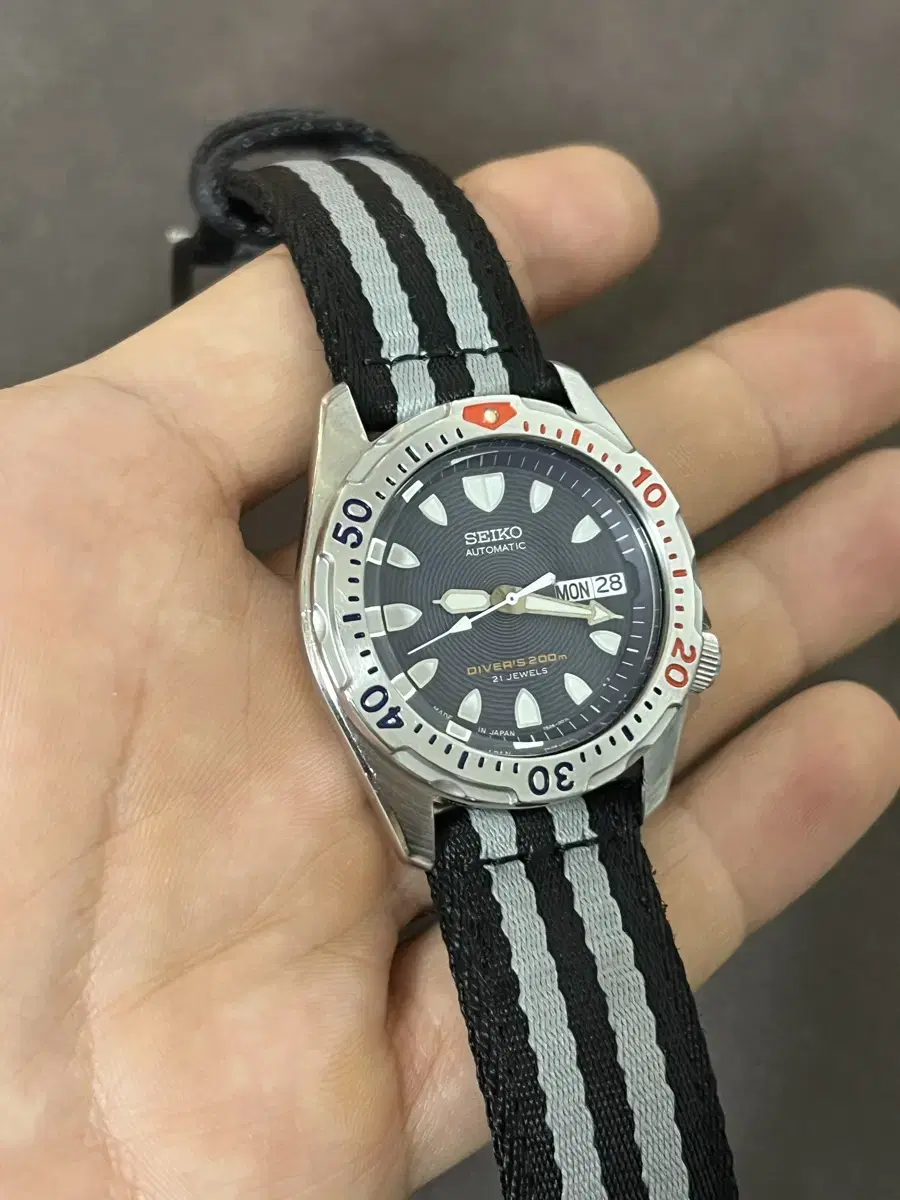 세이코 다이버 오토매틱 38mm