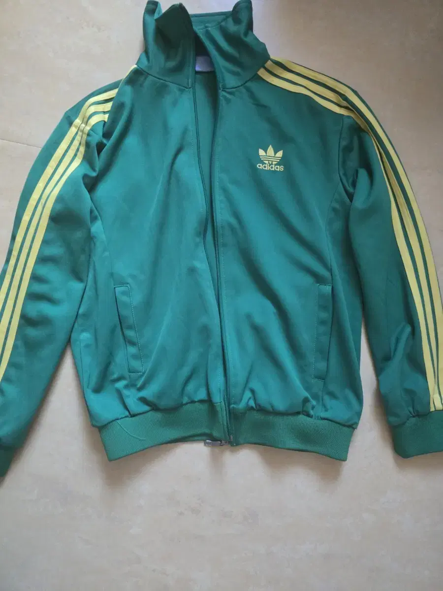 adidas Green Yellow Firebird Jersey