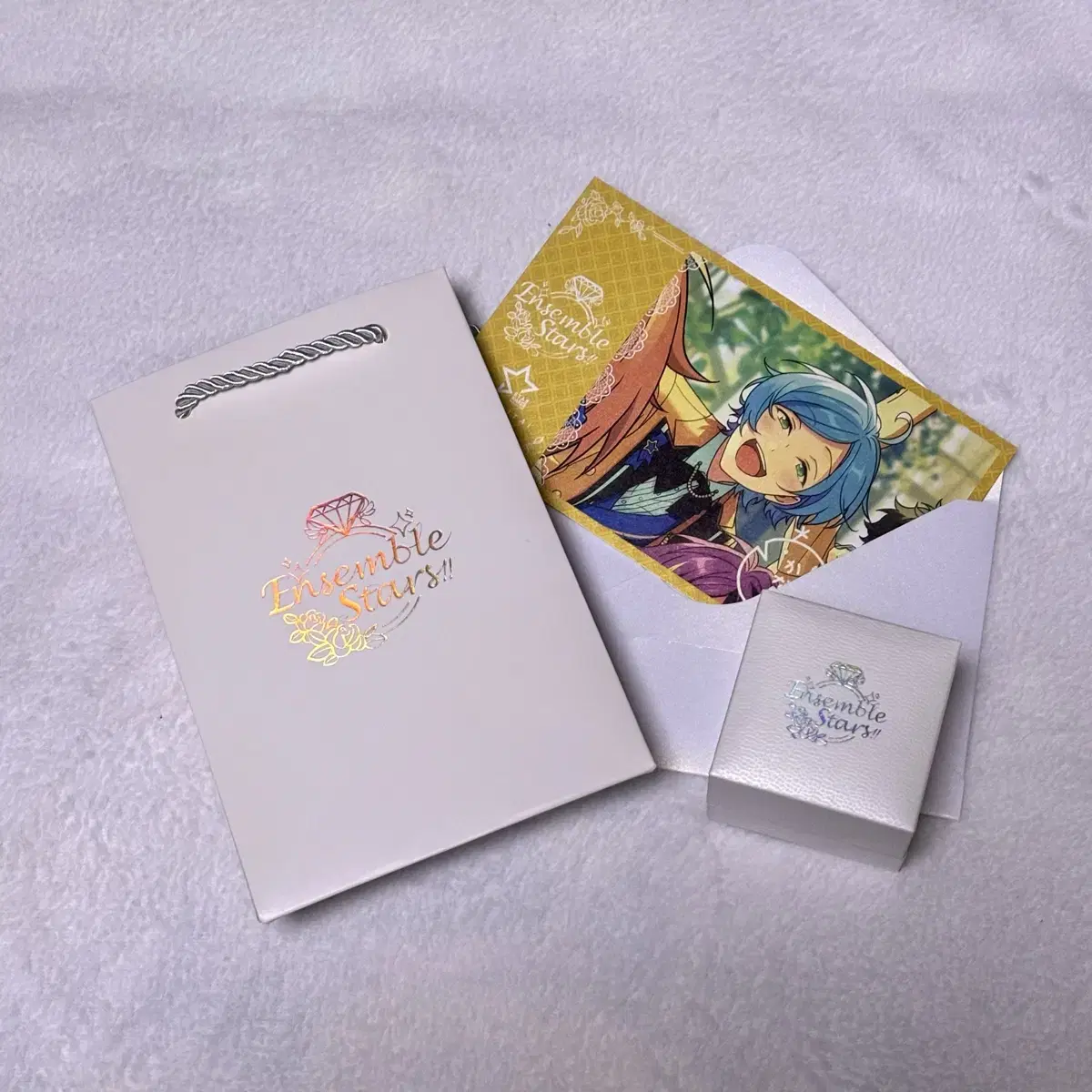 @Description/Ensemble Stars! Vahn Star Shinkai Kanata 5th Anniversary Ring full set Sell