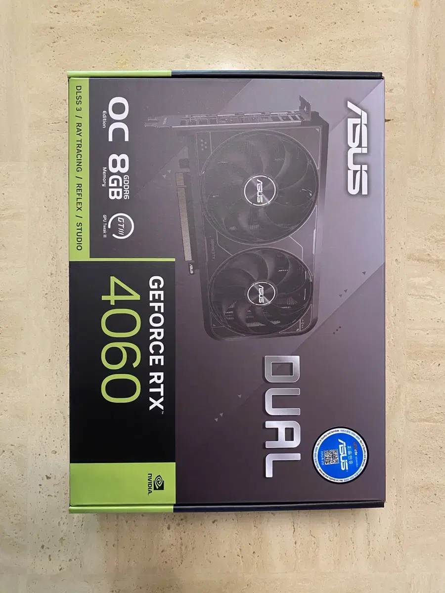 ASUS RTX 4060 (미개봉 신품)