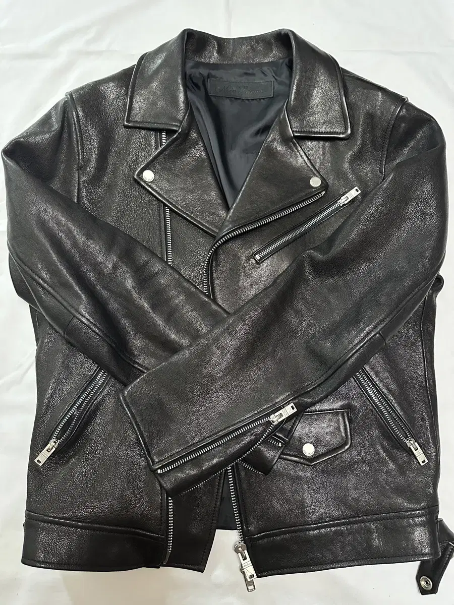 [46] Noir L'Hermès Rider Jacket