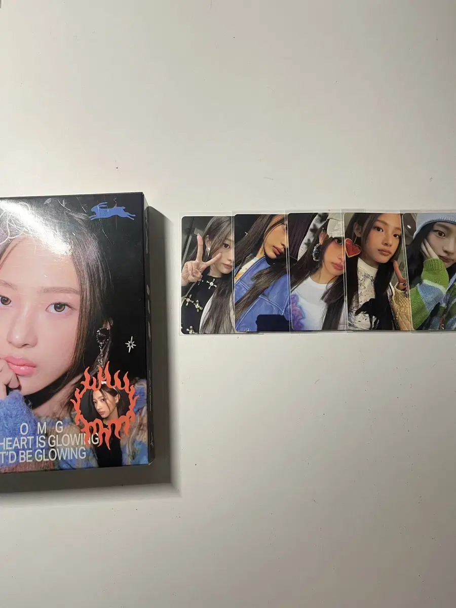 New Jeans OMG message card minji version album