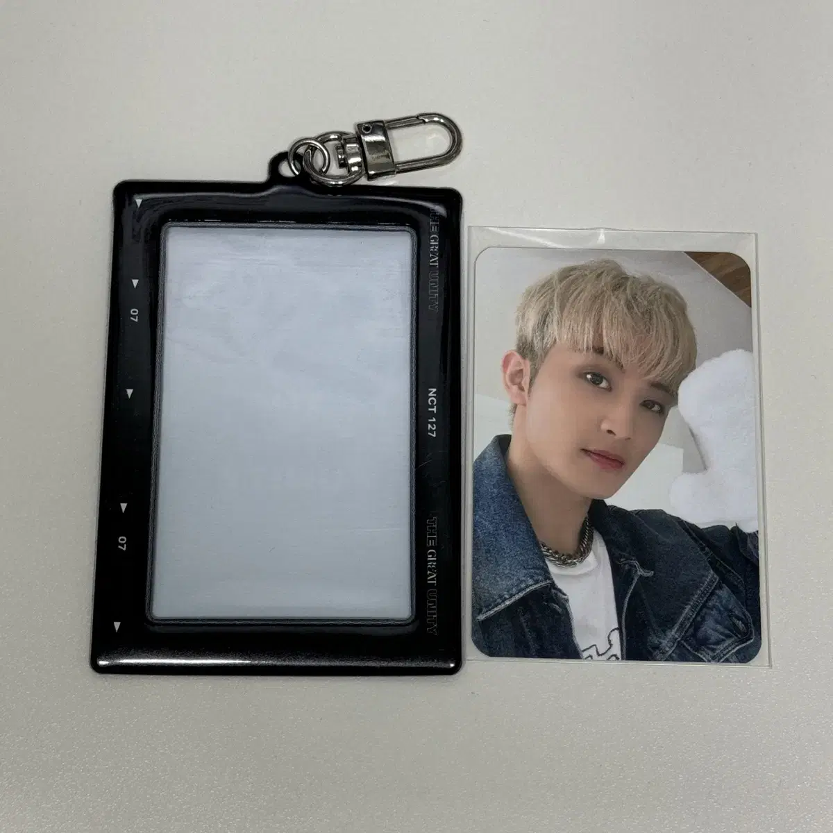 NCT 127 mark DU PVC photocard holder WTS