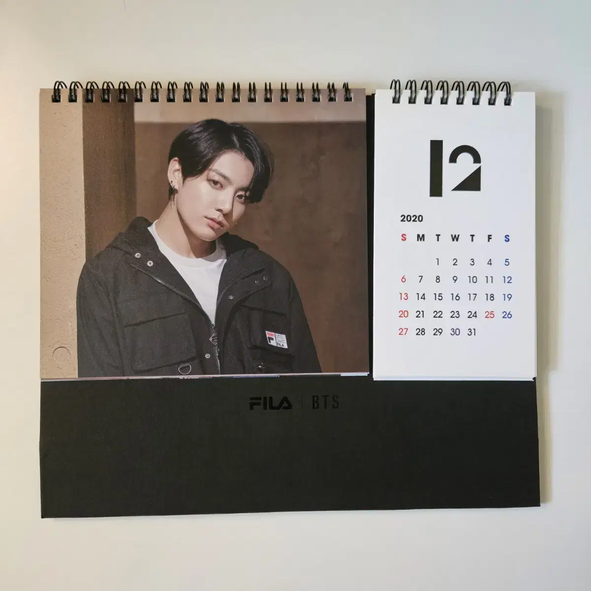 BTS bangtan Sells BTS x FILA Collaboration 2021 Desk Calendar