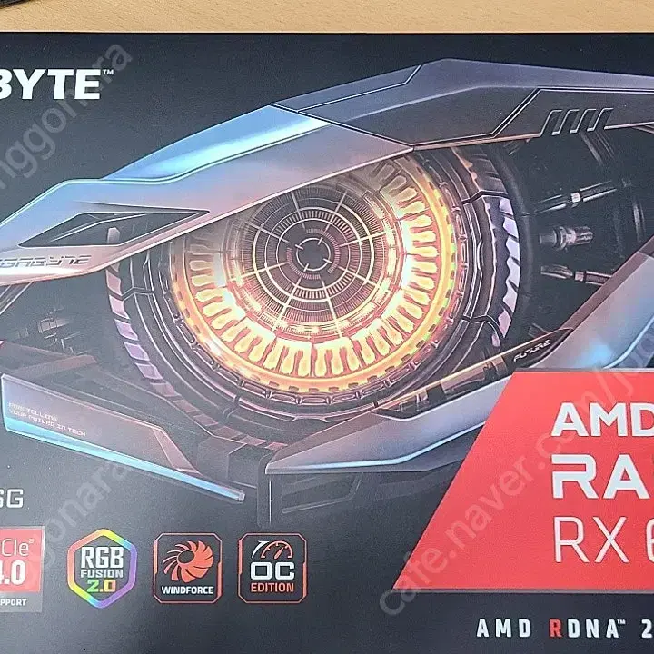 기가바이트 RX6800XT Gaming OC 16G 그래픽카드 풀박스