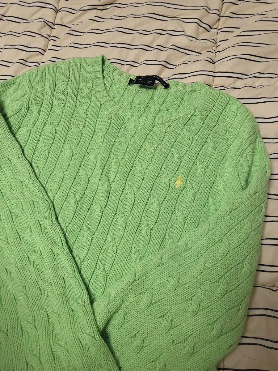 Polo Apple Green Knit