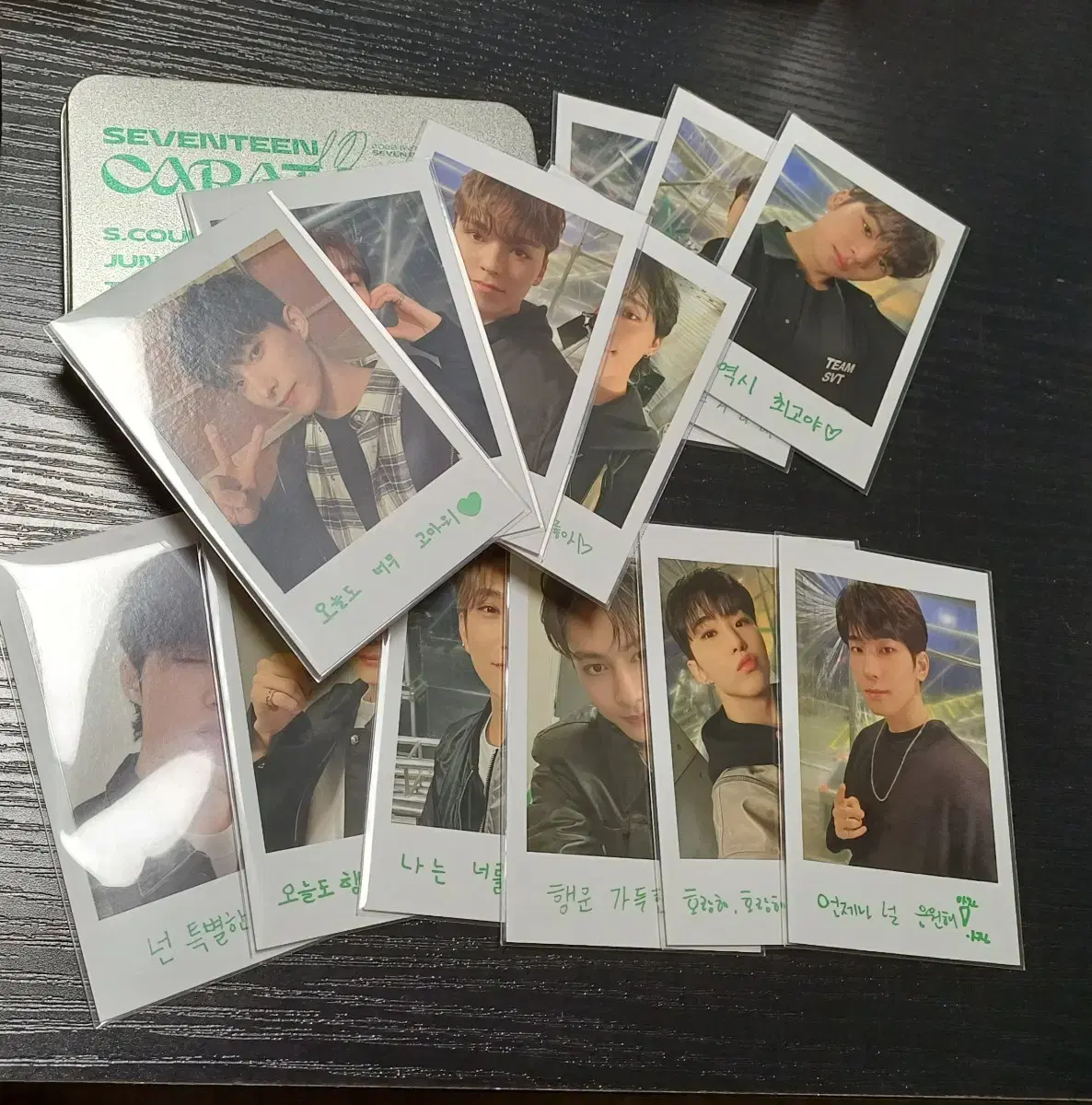 Seventeen 2022 Caratland Caran Instant Photo Card Set bulk WTS