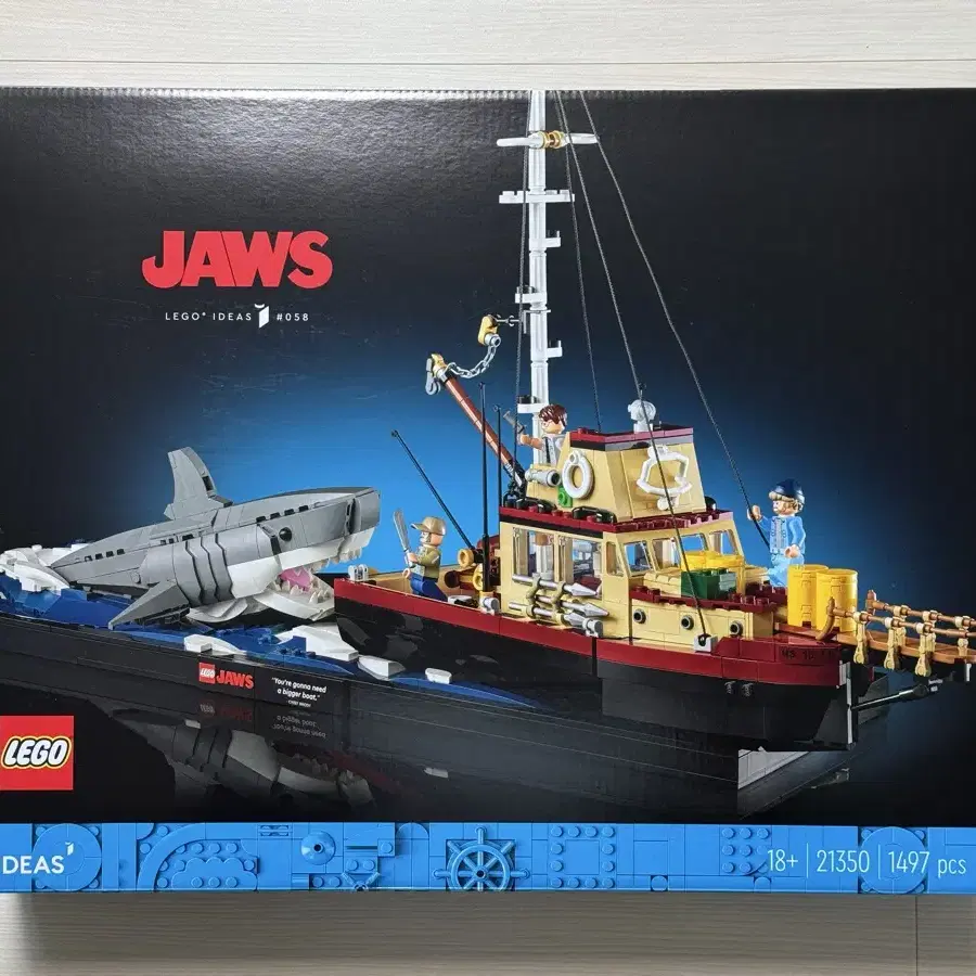 레고 21350 죠스 JAWS (미개봉) LEGO 아이디어 (2024)