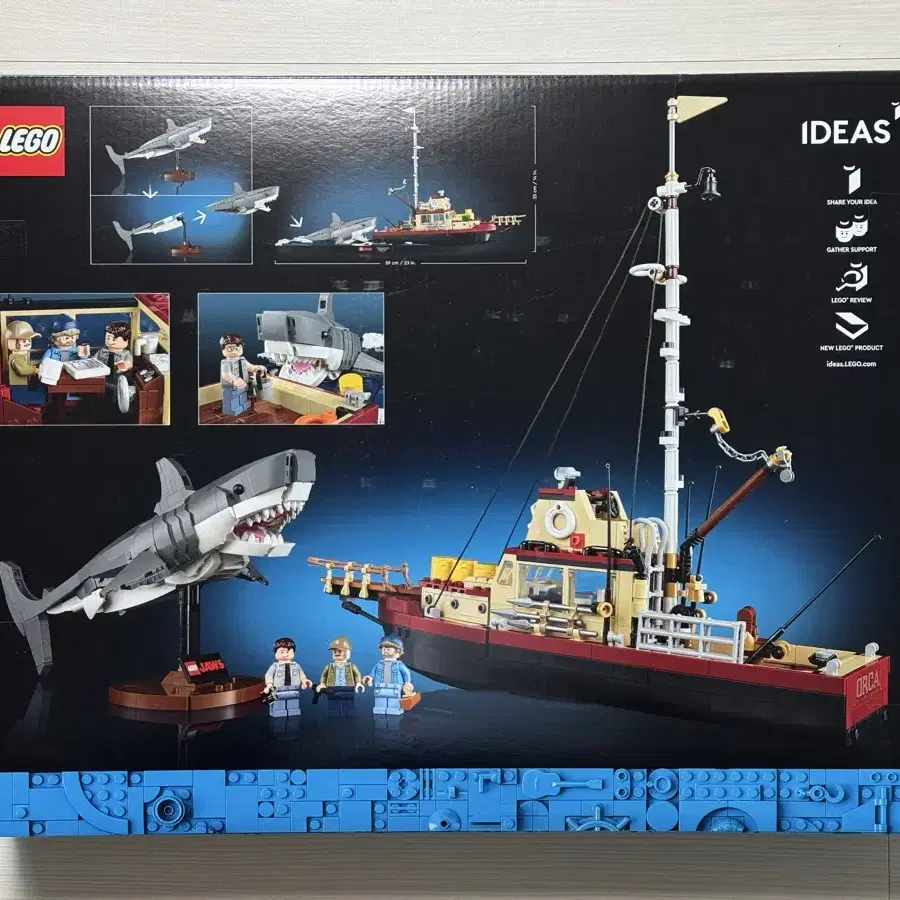 레고 21350 죠스 JAWS (미개봉) LEGO 아이디어 (2024)