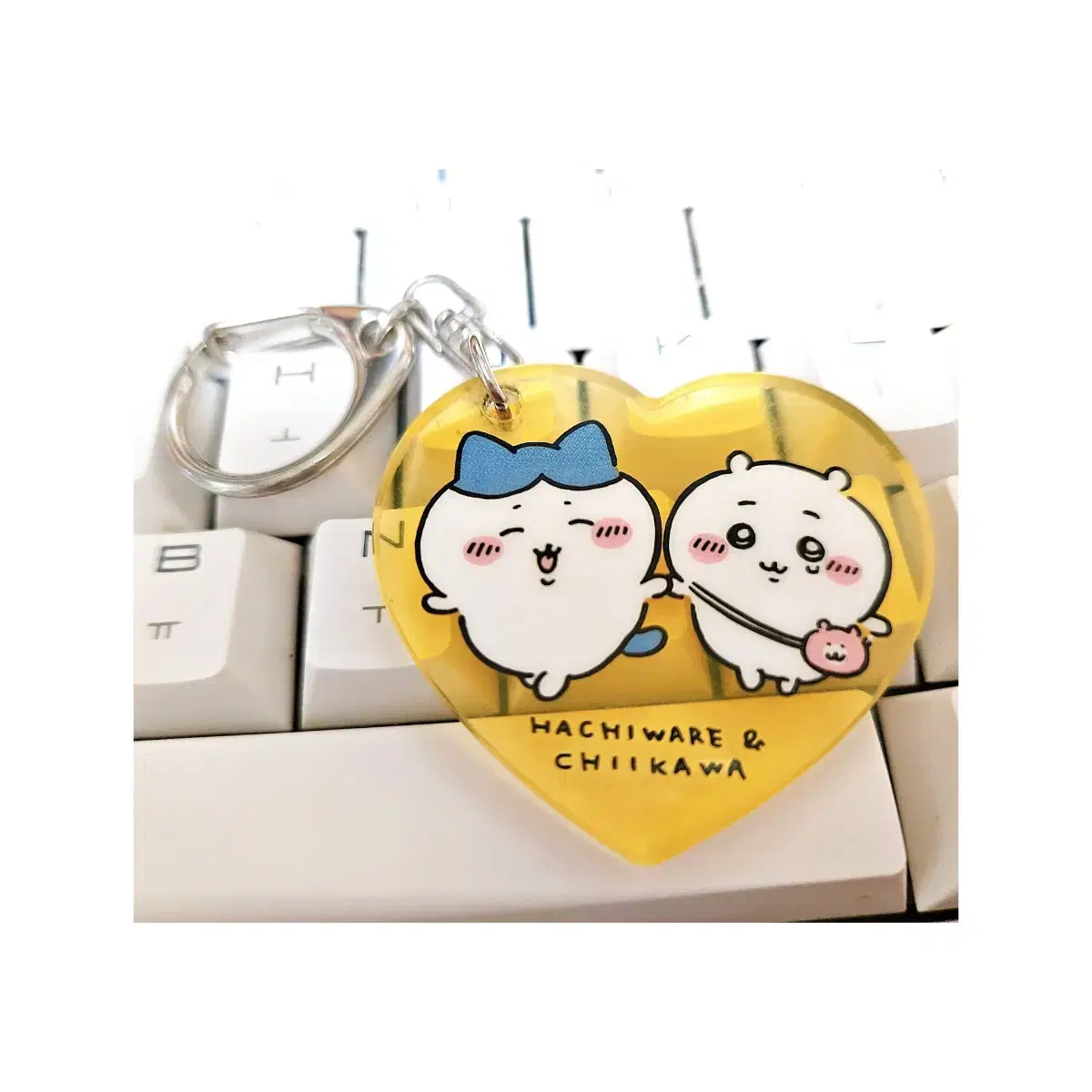 [Sells] Chiikawa acrylic keyring Gacha Chiikawa + Hachiware