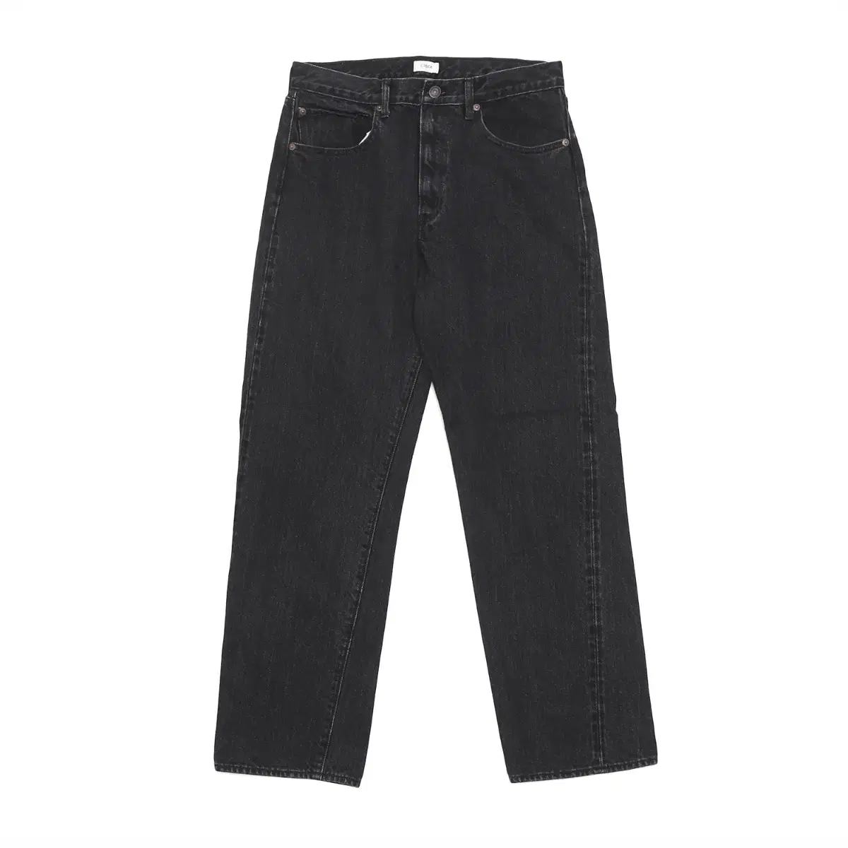 Sio Tapered 5-Pocket Denim - Medium Black